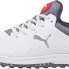 PUMA ProAdapt Alphacat Love H8 Golf Shoes For Men White/silver -PUMA Sales 2022 unnamed file 2001
