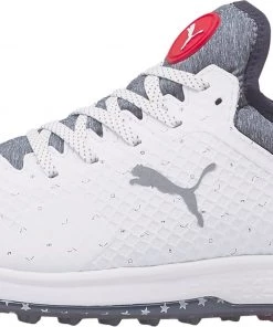 PUMA ProAdapt Alphacat Love H8 Golf Shoes For Men White/silver