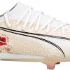 PUMA Women's ULTRA Ultimate Liberty FG Soccer Cleats White/red -PUMA Sales 2022 unnamed file 201