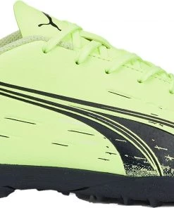 PUMA Kids' Ultra Play Turf Soccer Cleats For Girls' Green/blue