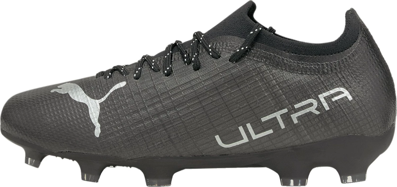 PUMA Kids' Ultra 2.3 FG Soccer Cleats For Girls' Black/silver 3 PUMA Kids' Ultra 2.3 FG Soccer Cleats For Girls' Black/silver