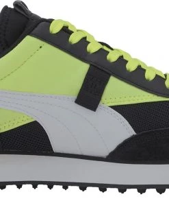 PUMA Men's Future Rider Neon Play Shoes Black/yellow