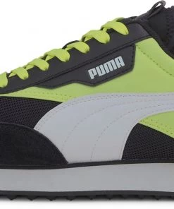 PUMA Men's Future Rider Neon Play Shoes Black/yellow -PUMA Sales 2022 unnamed file 2045