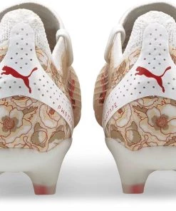 PUMA Women's ULTRA Ultimate Liberty FG Soccer Cleats White/red -PUMA Sales 2022 unnamed file 205