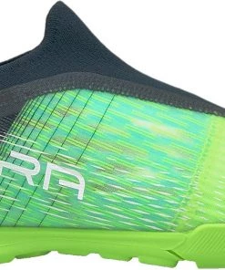 PUMA Kids' Ultra 3.3 Turf Soccer Cleats For Girls' Blue/green