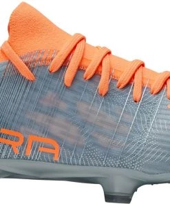 Puma Men's Ultra 3.4 FG Soccer Cleats Silver/orange