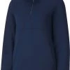 PUMA Women's CLOUDSPUN 1/4 Zip Golf Pullover Navy Blazer -PUMA Sales 2022 unnamed file 211