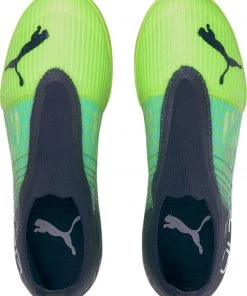 PUMA Kids' Ultra 3.3 Indoor Soccer Shoes For Boys' Blue/green -PUMA Sales 2022 unnamed file 2116