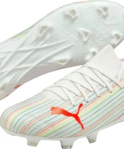 PUMA Men's Ultra 3.2 FG Soccer Cleats For Women White/red -PUMA Sales 2022 unnamed file 2132