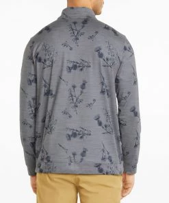 PUMA Men's CLOUDSPUN Lowlands Golf 1/4 Zip Quiet Shade Heather -PUMA Sales 2022 unnamed file 214