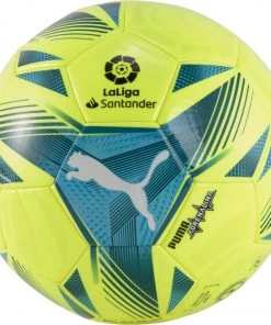 PUMA LaLiga 1 Adrenalina MS Soccer Ball For Unisex Lemon Tonic