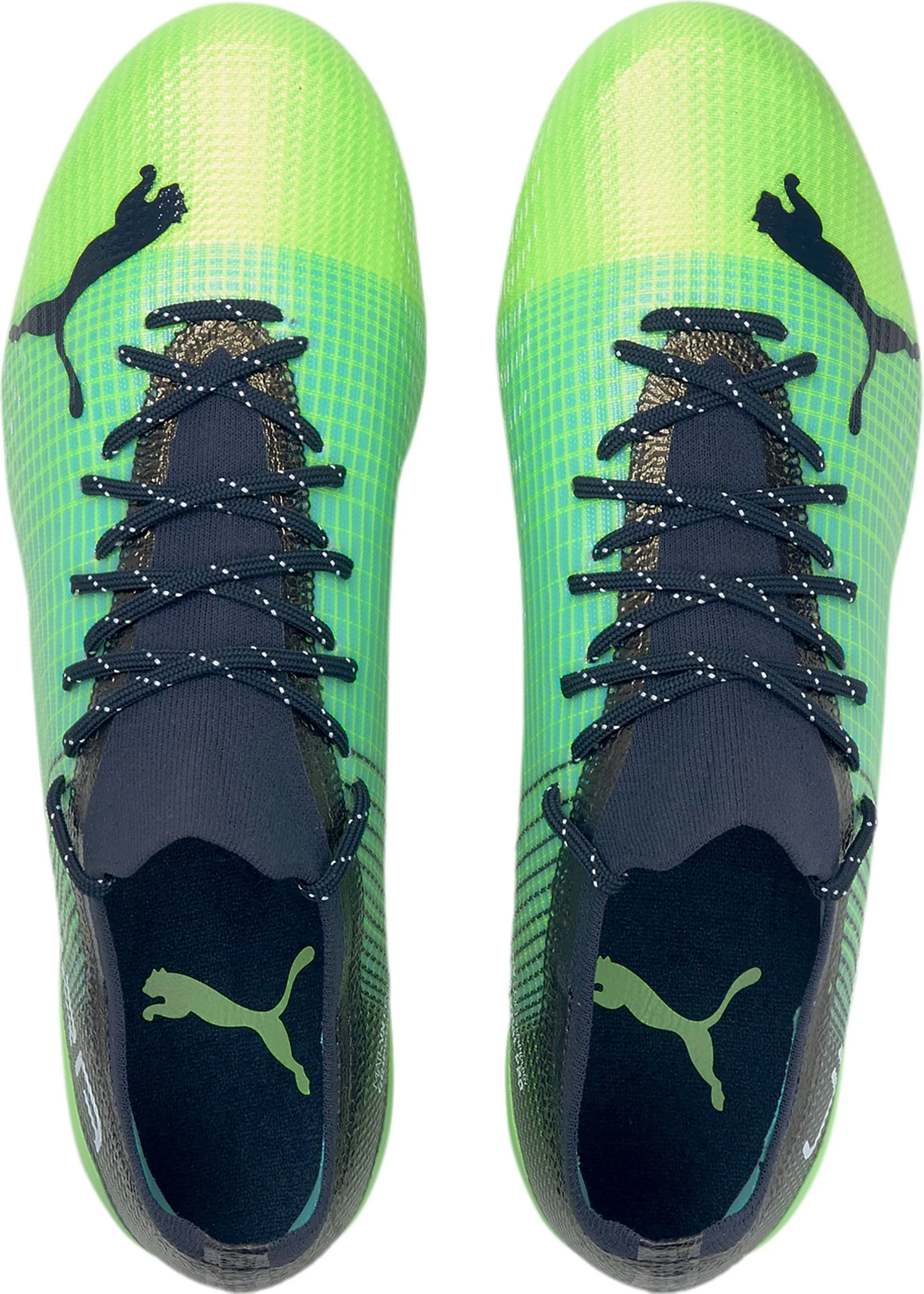 PUMA Men's Ultra 2.3 FG Soccer Cleats Blue/green 6 PUMA Men's Ultra 2.3 FG Soccer Cleats Blue/green - Image 4