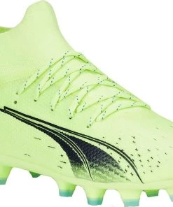 PUMA Kids' Ultra Pro FG Soccer Cleats For Boys' Green/blue