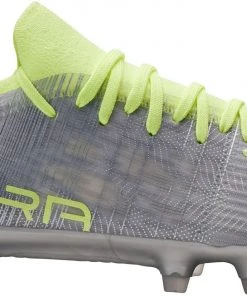 Puma Women's Ultra 3.4 FG Soccer Cleats Silver/green