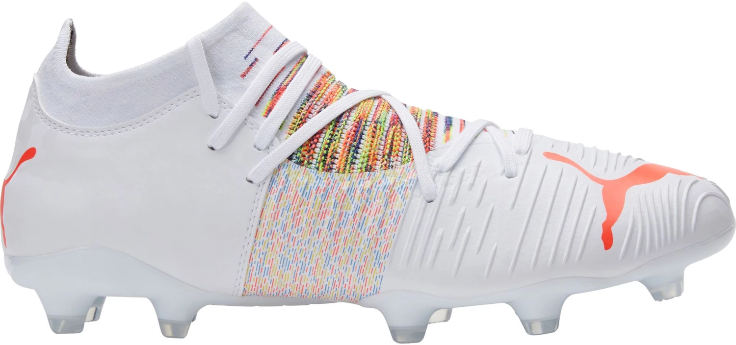 PUMA Future Z 3.1 FG Soccer Cleats For Men White/red 3 PUMA Future Z 3.1 FG Soccer Cleats For Men White/red