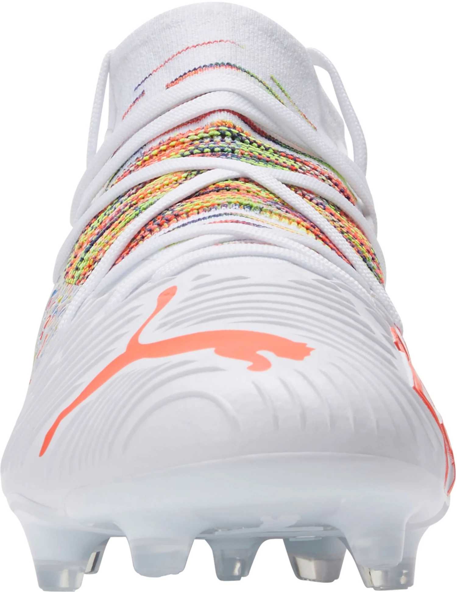 PUMA Future Z 3.1 FG Soccer Cleats For Men White/red 6 PUMA Future Z 3.1 FG Soccer Cleats For Men White/red - Image 4