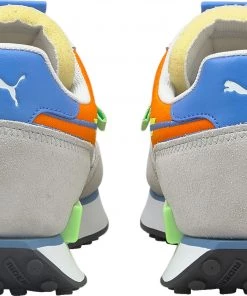 PUMA Men's Future Rider Twofold SD Shoes White/yellow/orange -PUMA Sales 2022 unnamed file 2207