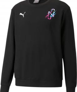 PUMA Men's Neymar Jr Creativity Crewneck Sweatshirt Puma Black