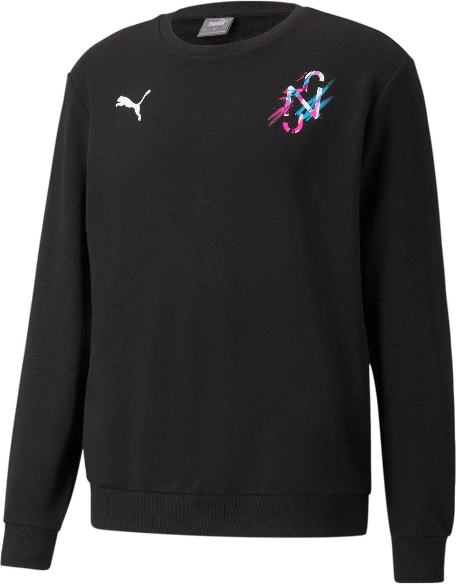 PUMA Men's Neymar Jr Creativity Crewneck Sweatshirt Puma Black 3 PUMA Men's Neymar Jr Creativity Crewneck Sweatshirt Puma Black