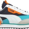 PUMA Men's Future Rider Play On Shoes White/blue -PUMA Sales 2022 unnamed file 2223