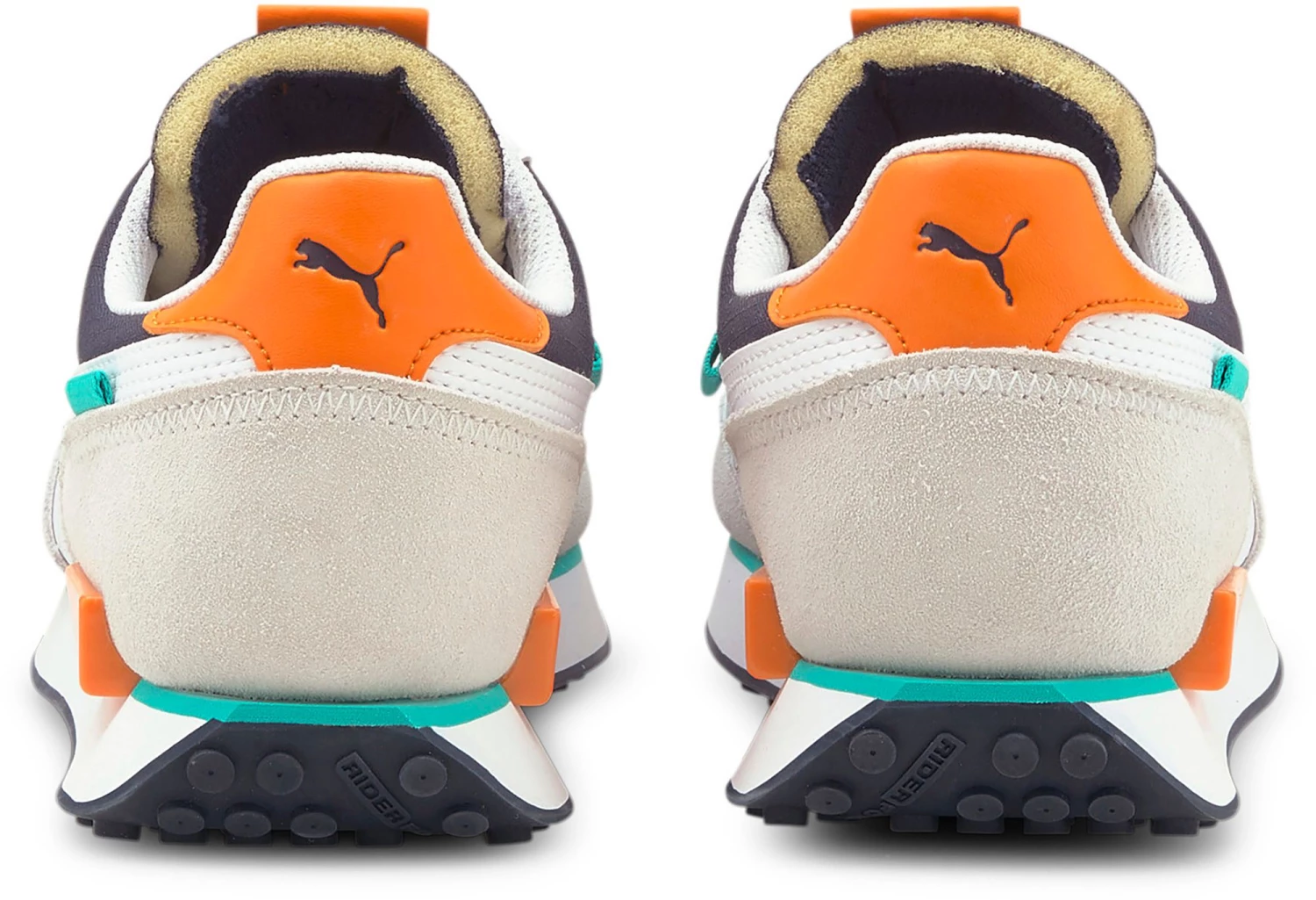 PUMA Men's Future Rider Play On Shoes White/blue 7 PUMA Men's Future Rider Play On Shoes White/blue - Image 5