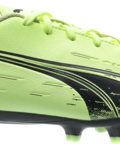 PUMA Kids' Ultra Play FG Soccer Cleats For Boys' Green/blue