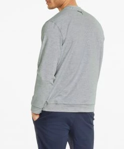 PUMA Men's CLOUDSPUN Love Golf Crewneck High Rise Heather -PUMA Sales 2022 unnamed file 226