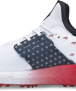 PUMA Men's IGNITE Articulate Volition Golf Shoes White/red/navy -PUMA Sales 2022 unnamed file 2263