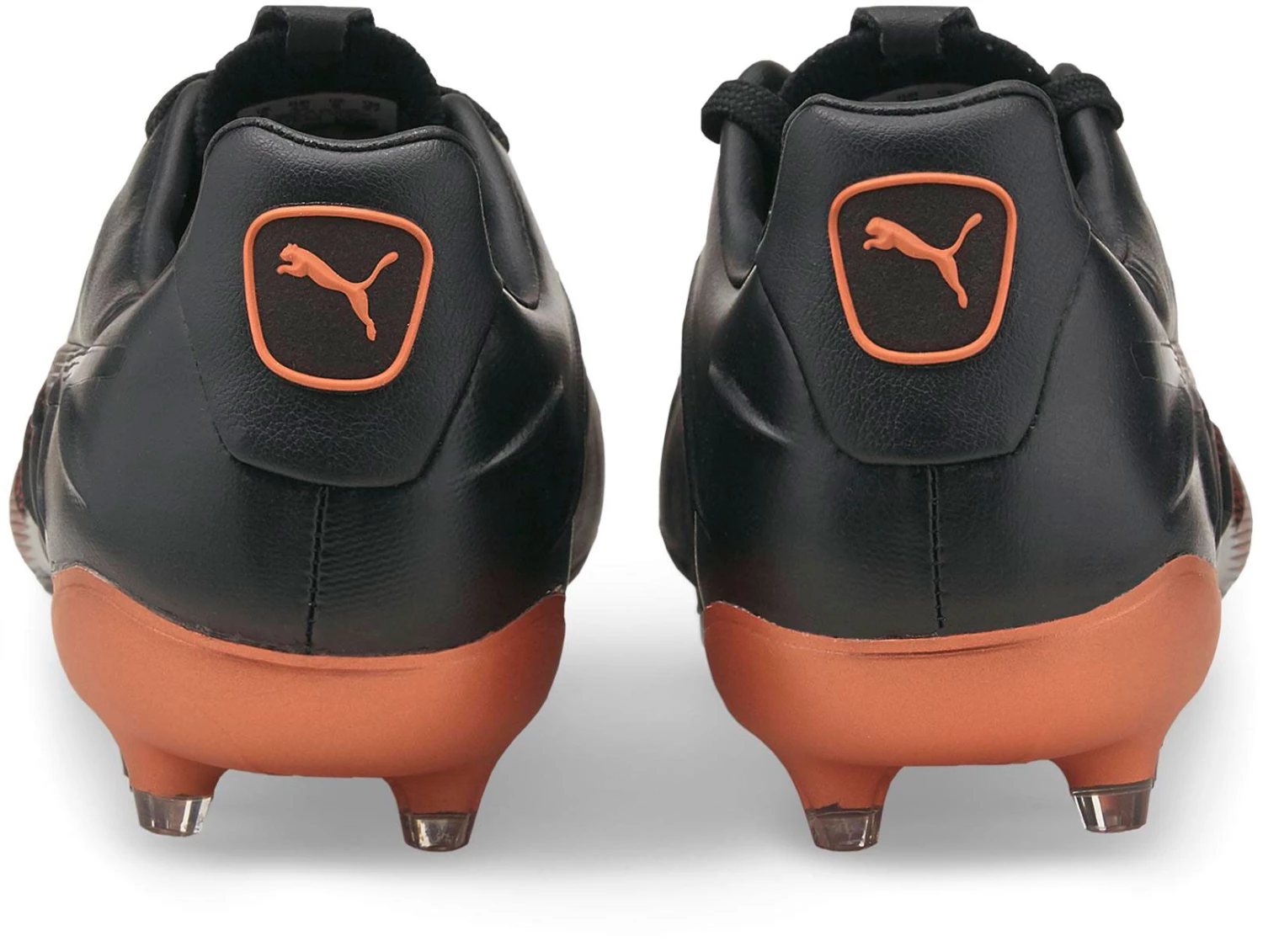 PUMA King Platinum 21 FG Soccer Cleats For Men Black/orange 6 PUMA King Platinum 21 FG Soccer Cleats For Men Black/orange - Image 4