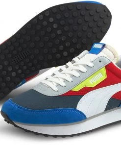 PUMA Women's Future Rider Play On Shoes White/blue -PUMA Sales 2022 unnamed file 2394