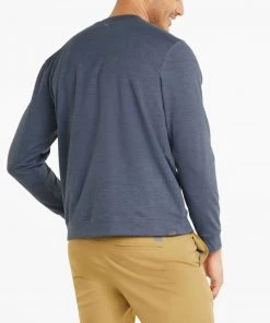 PUMA Men's CLOUDSPUN H8 Golf Crewneck Evening Sky Heather -PUMA Sales 2022 unnamed file 241