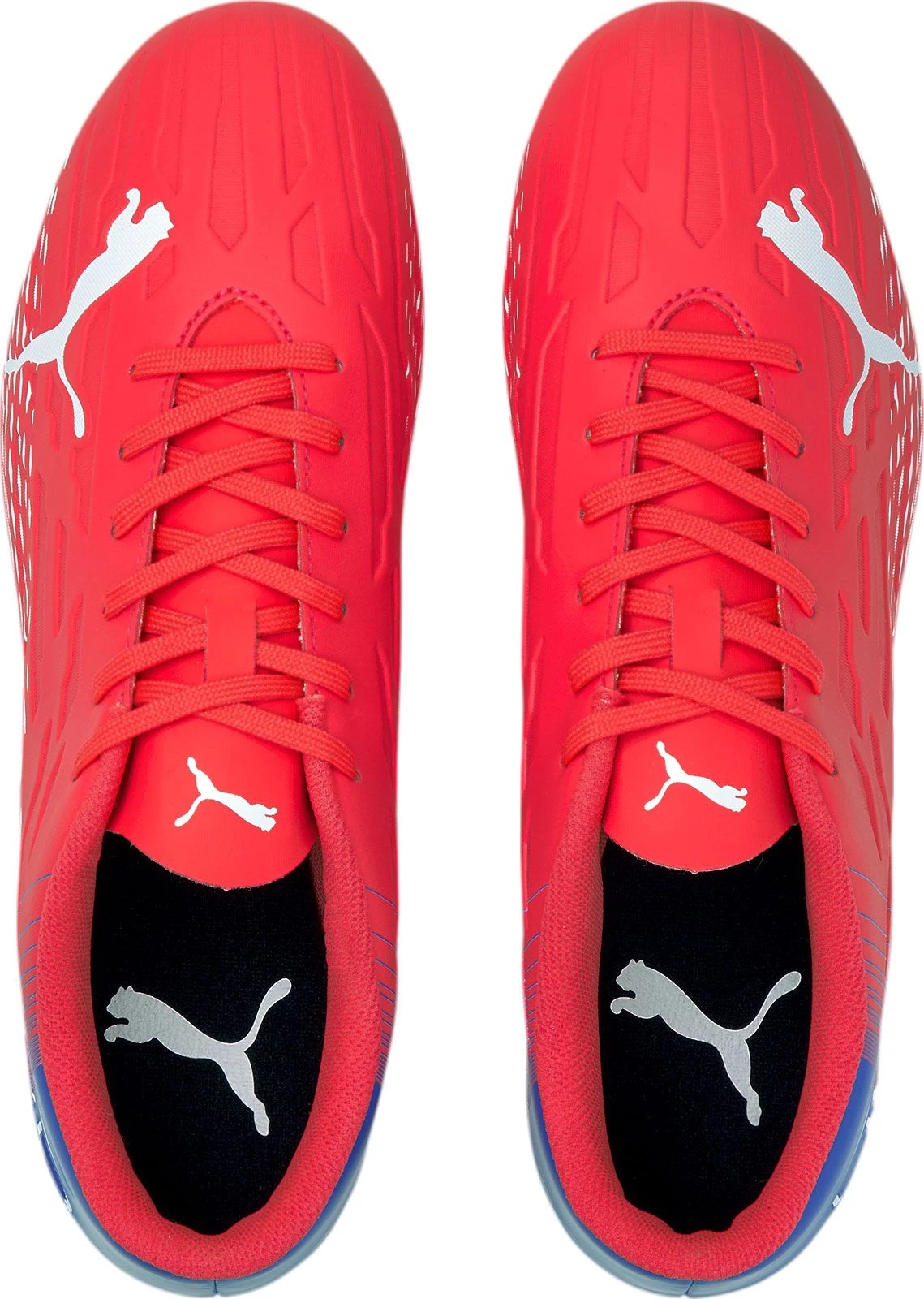 PUMA Men's Ultra 4.3 FG Soccer Cleats Red/blue 6 PUMA Men's Ultra 4.3 FG Soccer Cleats Red/blue - Image 4