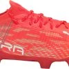 PUMA Men's Ultra 1.3 FG Soccer Cleats For Women Red/blue