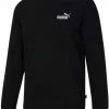 Puma Men's ESS+ Embroidery Logo Fleece Crew Puma White/puma Black -PUMA Sales 2022 unnamed file 243