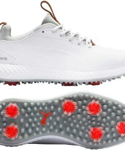 PUMA Youth IGNITE PWRADAPT 2.0 Golf Shoes For Girls' White