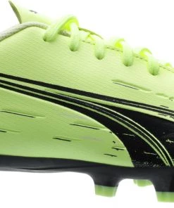 PUMA Women's Ultra Play FG Soccer Cleats Green/blue