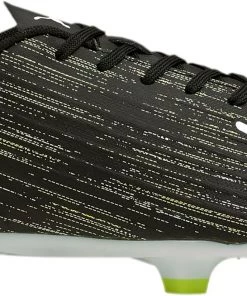 PUMA Men's Ultra 4.2 FG Soccer Cleats Black/yellow