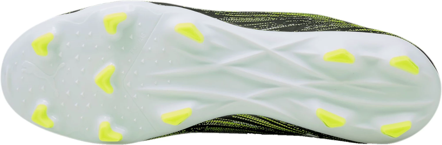 PUMA Men's Ultra 4.2 FG Soccer Cleats Black/yellow 4 PUMA Men's Ultra 4.2 FG Soccer Cleats Black/yellow - Image 2