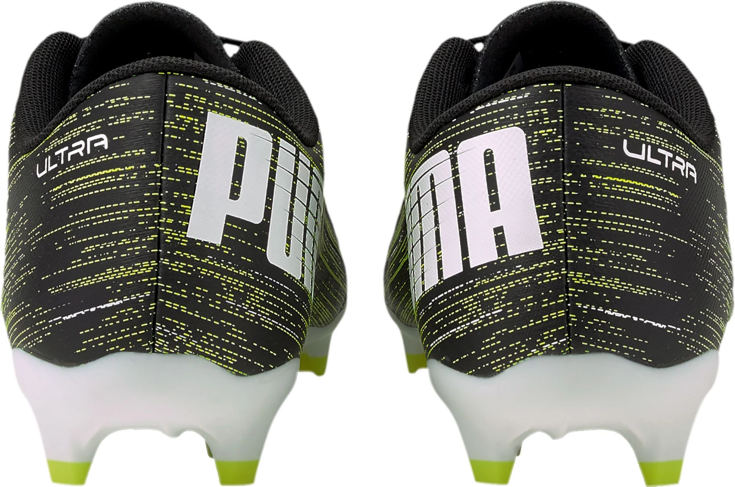 PUMA Men's Ultra 4.2 FG Soccer Cleats Black/yellow 8 PUMA Men's Ultra 4.2 FG Soccer Cleats Black/yellow - Image 6
