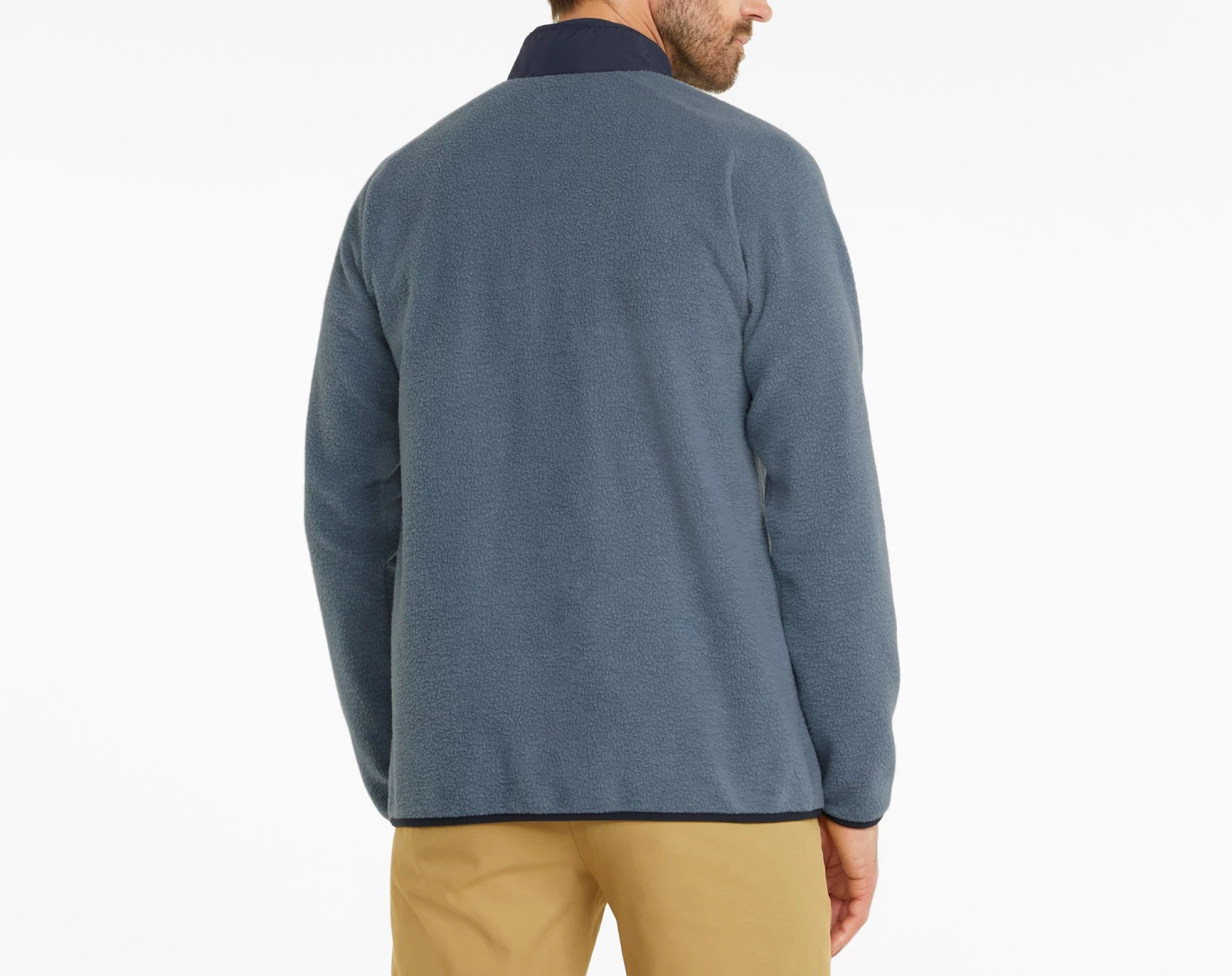 Puma Men's Sherpa 1/4 Zip Golf Pullover Quiet Shade/puma Black 5 Puma Men's Sherpa 1/4 Zip Golf Pullover Quiet Shade/puma Black - Image 3