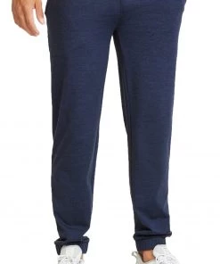 PUMA Men's EGW CLOUDSPUN Progress Golf Joggers Navy Blazer Heather