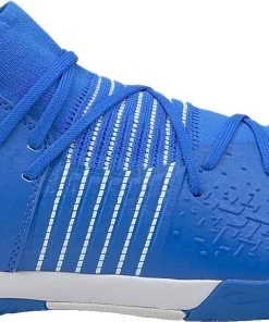 PUMA Men's Future Z 3.2 Indoor Soccer Shoes Blue/red