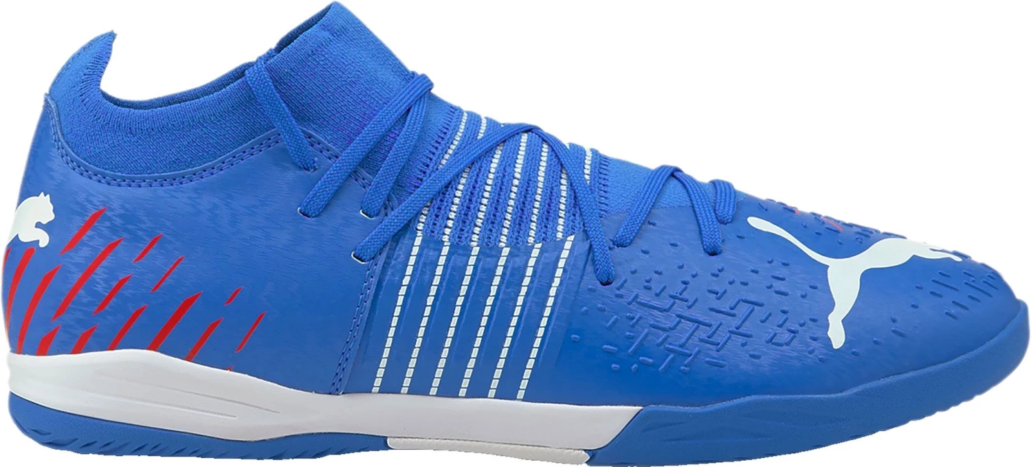 PUMA Men's Future Z 3.2 Indoor Soccer Shoes Blue/red 3 PUMA Men's Future Z 3.2 Indoor Soccer Shoes Blue/red