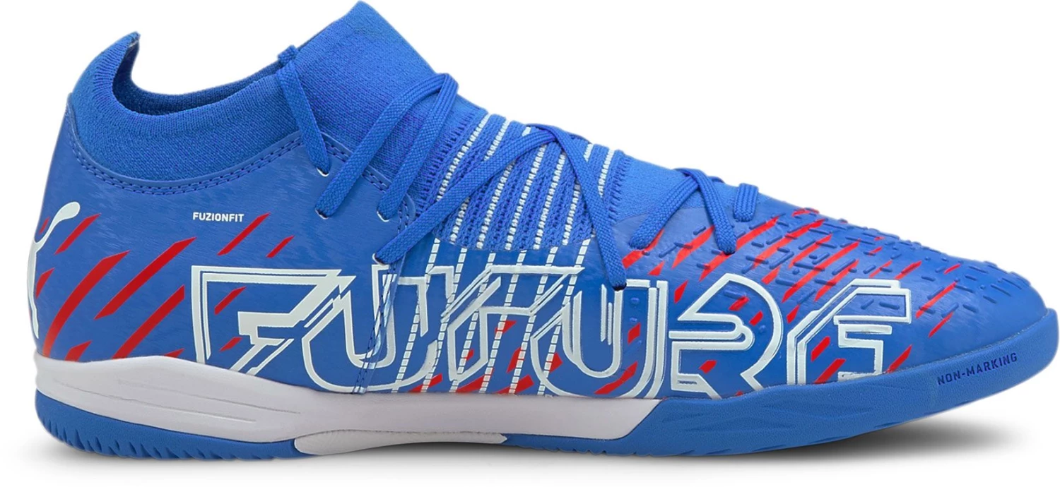 PUMA Men's Future Z 3.2 Indoor Soccer Shoes Blue/red 5 PUMA Men's Future Z 3.2 Indoor Soccer Shoes Blue/red - Image 3