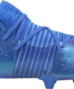 PUMA Men's Future Z 1.2 FG Soccer Cleats Blue/red