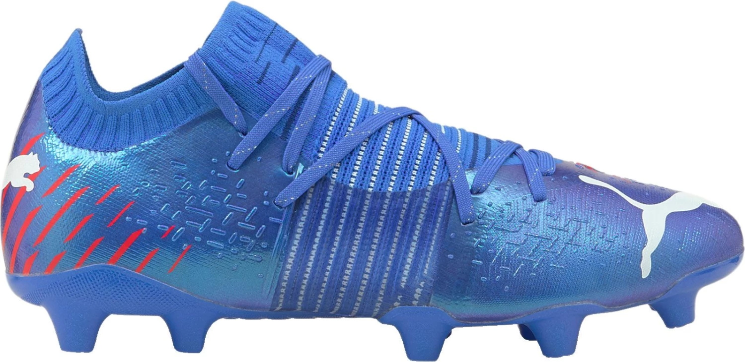 PUMA Men's Future Z 1.2 FG Soccer Cleats Blue/red 3 PUMA Men's Future Z 1.2 FG Soccer Cleats Blue/red
