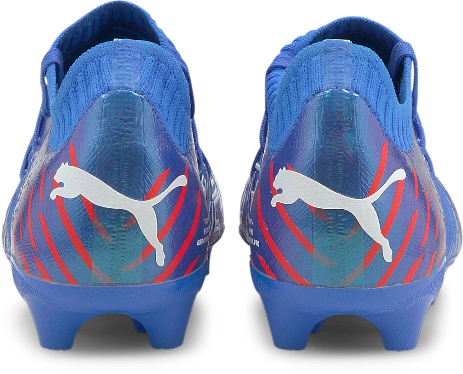 PUMA Men's Future Z 1.2 FG Soccer Cleats Blue/red 7 PUMA Men's Future Z 1.2 FG Soccer Cleats Blue/red - Image 5