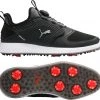 PUMA Men's IGNITE PWRADAPT Caged DISC Golf Shoes Black -PUMA Sales 2022 unnamed file 2562