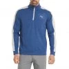 PUMA Men's Cloudspun T7 Golf 1/4 Zip 2.0 Brightcobalththrqtshdhthr