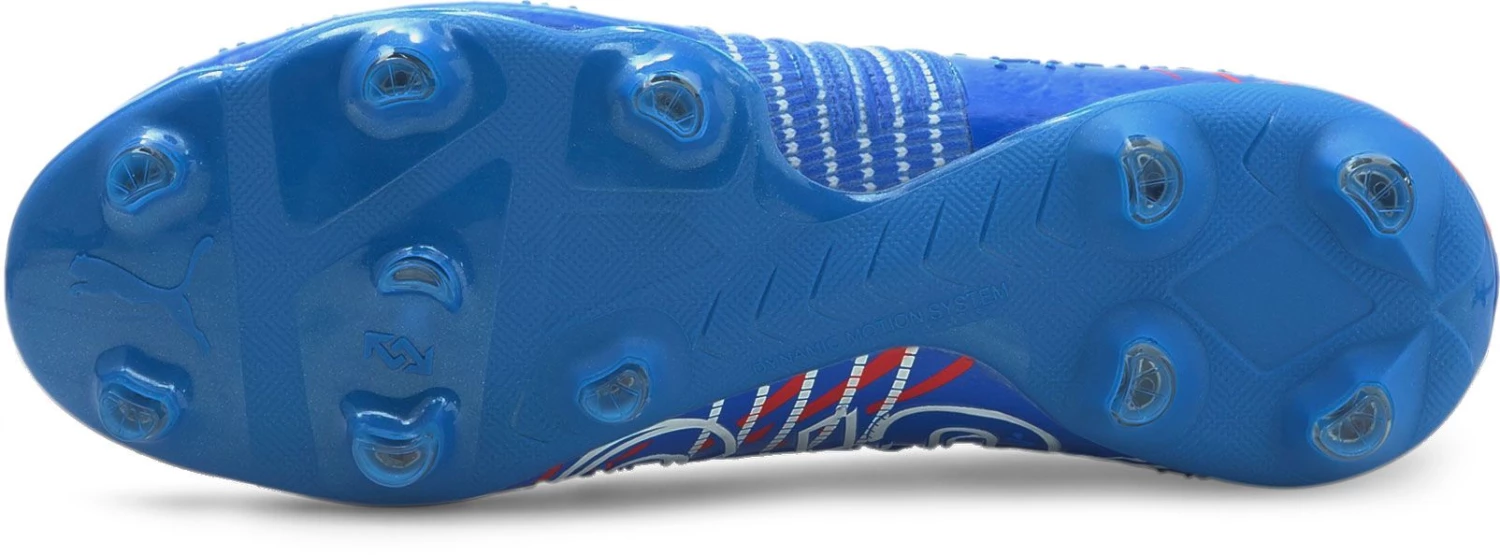 PUMA Men's Future Z 2.2 FG Soccer Cleats Blue/red 4 PUMA Men's Future Z 2.2 FG Soccer Cleats Blue/red - Image 2